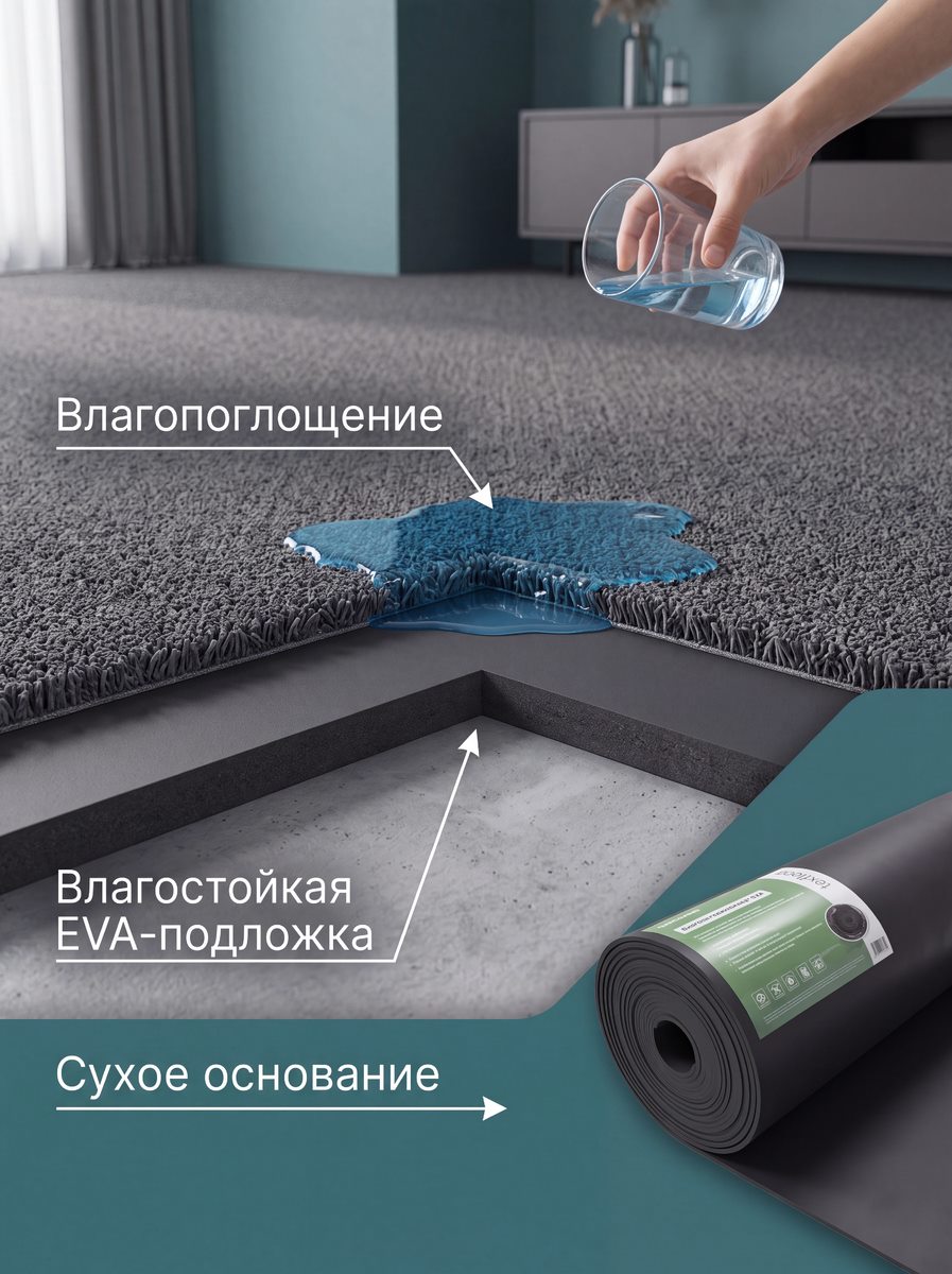 Влагостойкая ЭВА-подложка